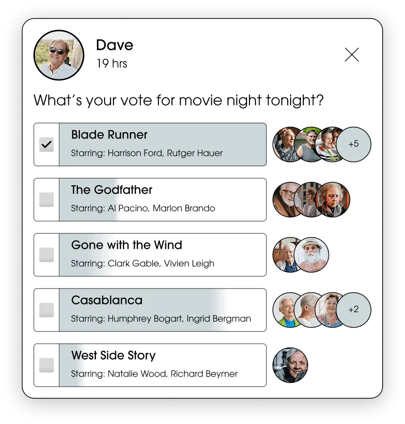 Member success story card
